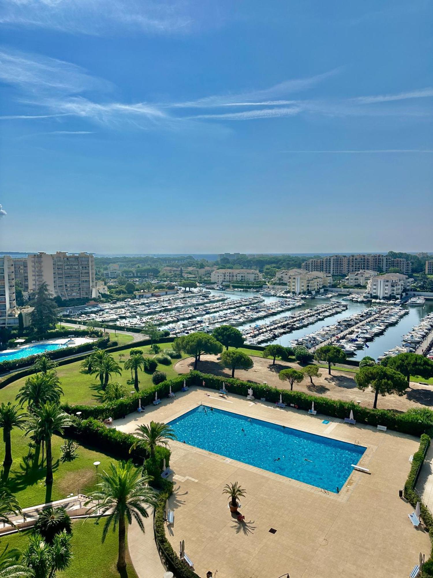 Appartement T3 De Standing Vue Mer Et Marina Mandelieu Extérieur photo